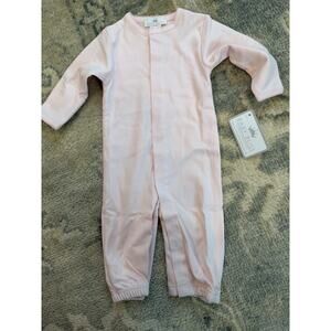 Baby Bliss Light Pink Pima Cotton Play Suit Preemie NWT